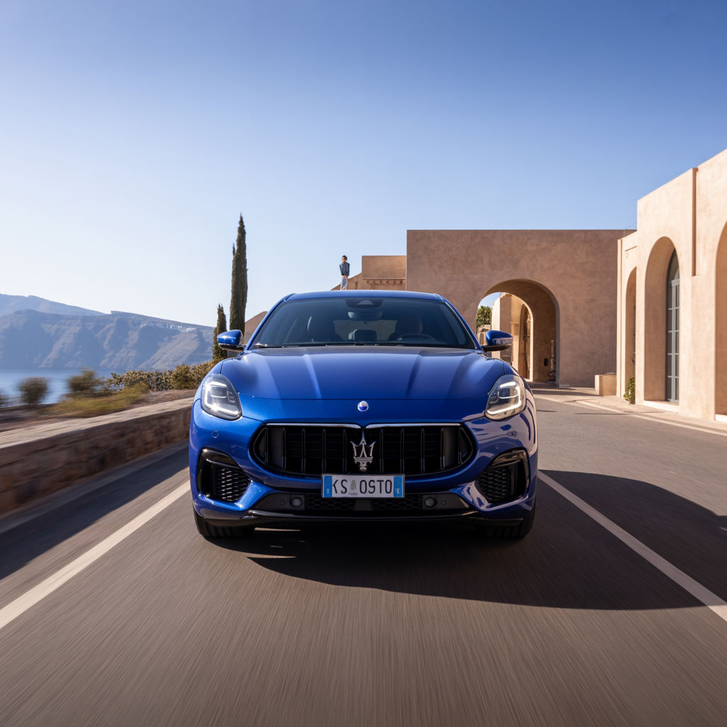 Noleggio auto di lusso a Santorini\u00a0