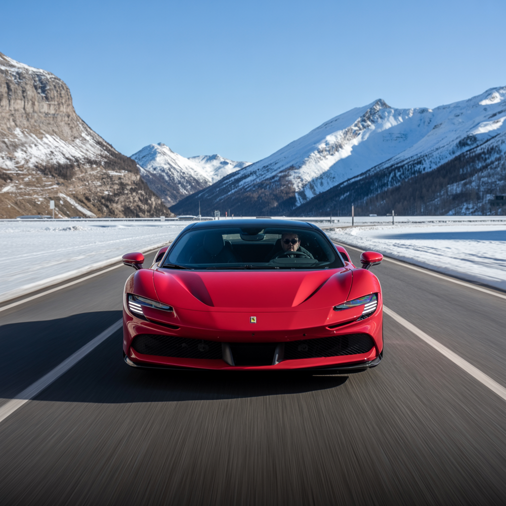 Noleggio auto di lusso a Courchevel\u00a0