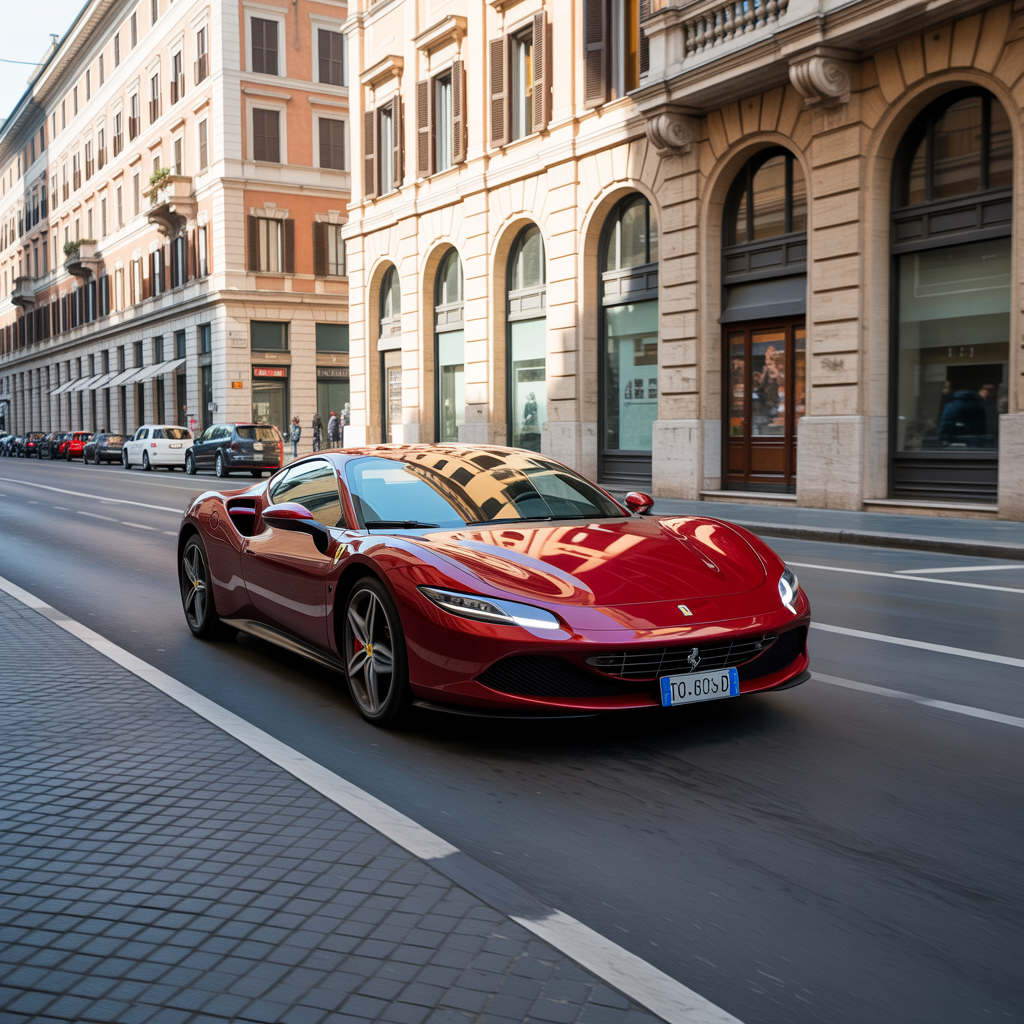 Noleggio auto di lusso a Roma