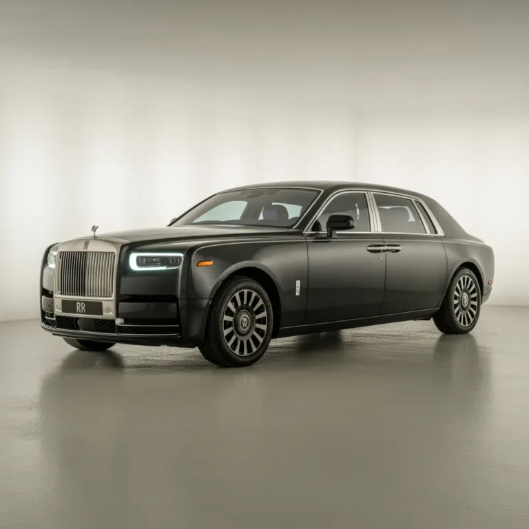 Rolls-Royce Phantom davanti a una villa storica italiana