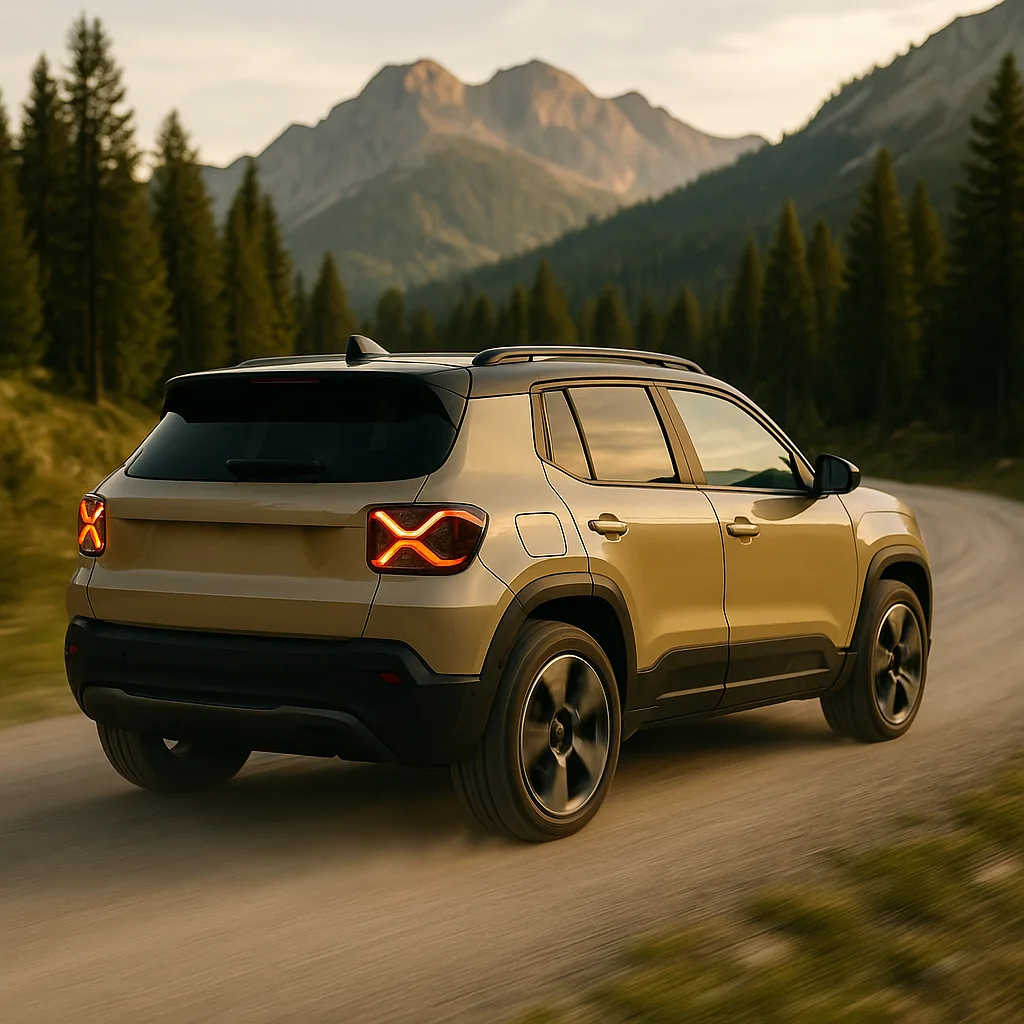 Noleggio Jeep Avenger - dettaglio